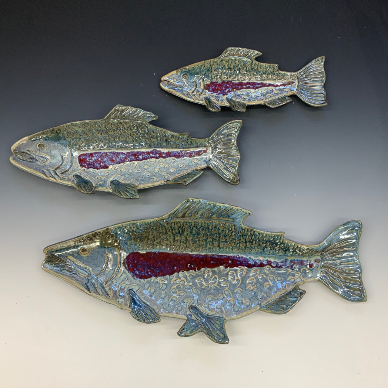 Set of 3 Fish