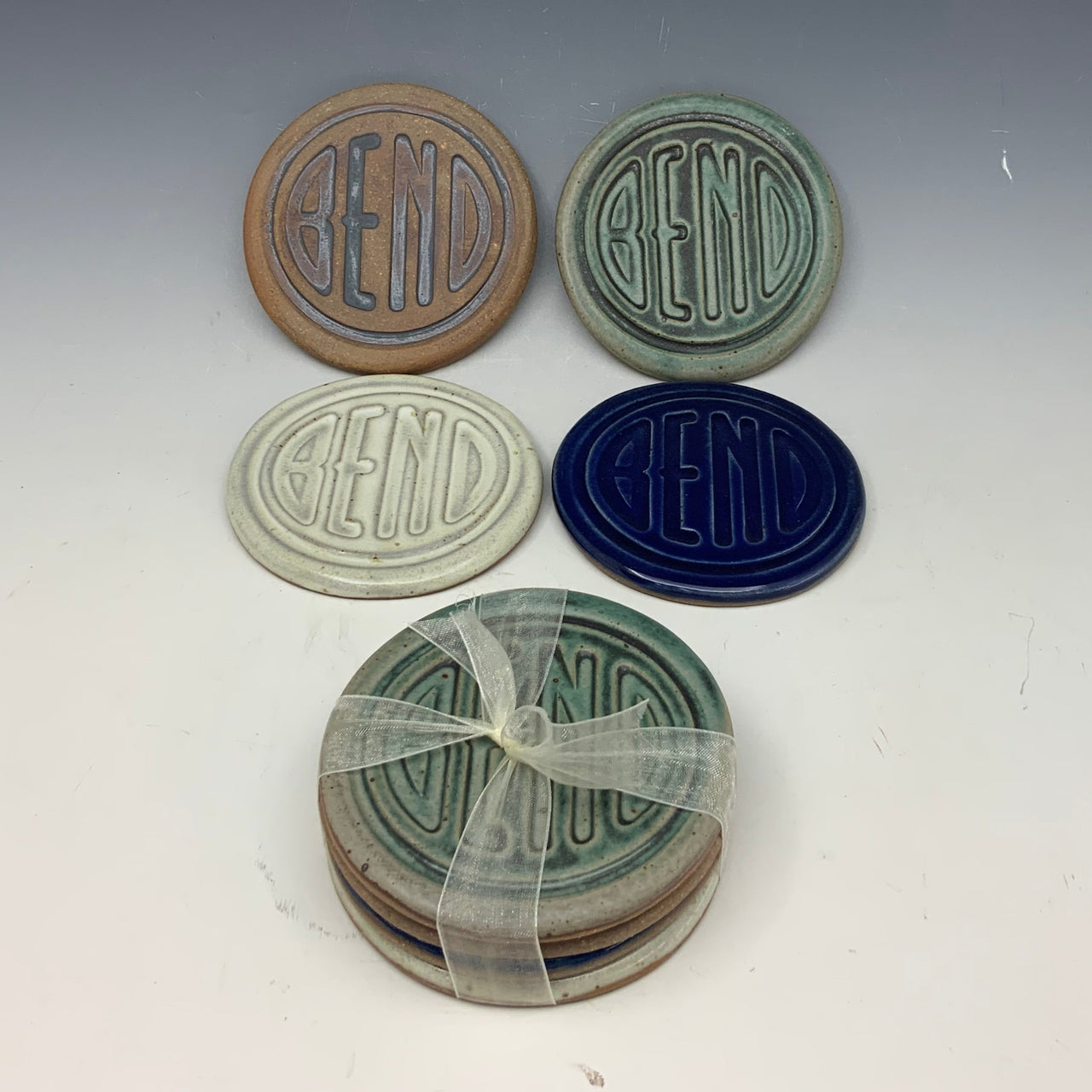 Bend mix coaster set