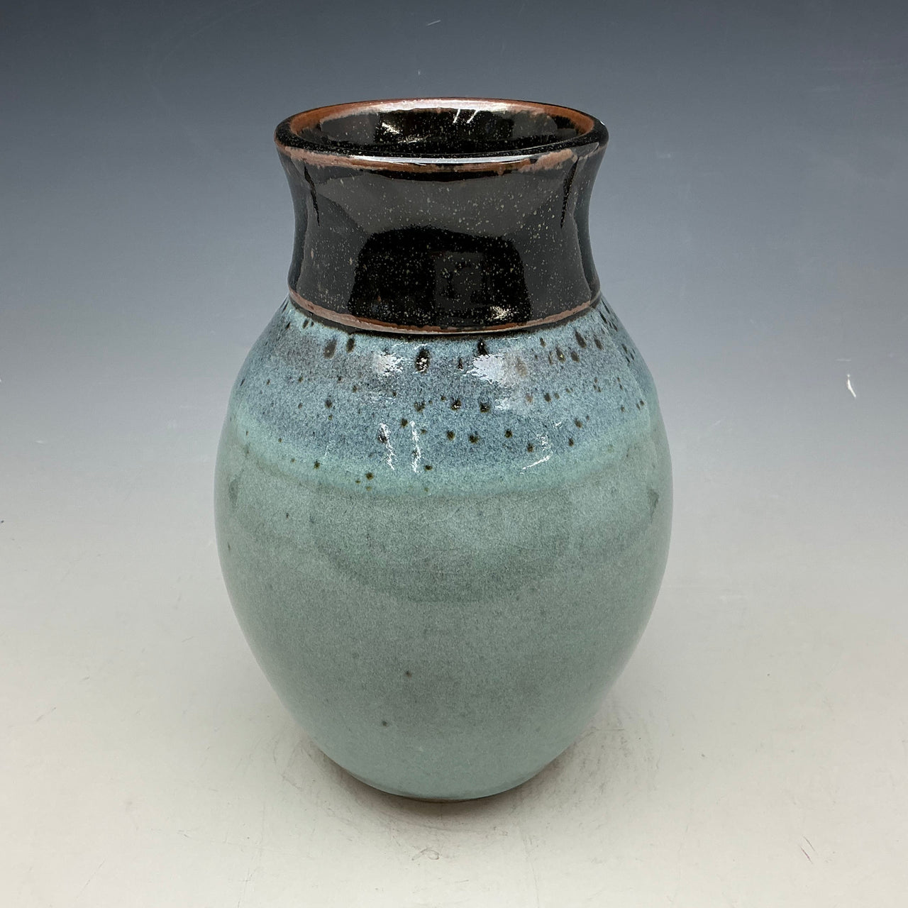 Sage flower vase